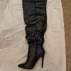 Clea Heeled Boot, Wide Calf